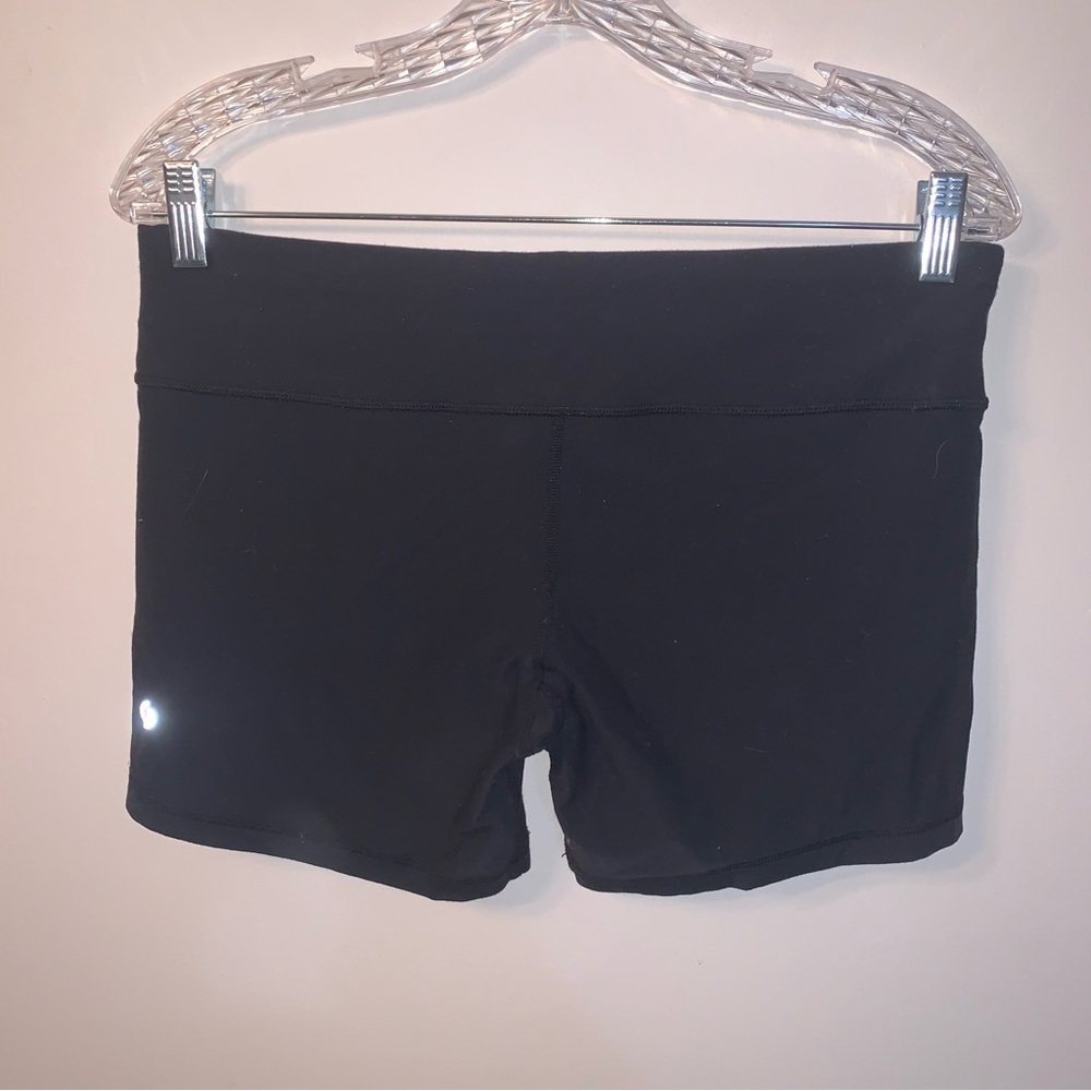 Lululemon Reversible Black Shorts 10 - Picture 2 of 9